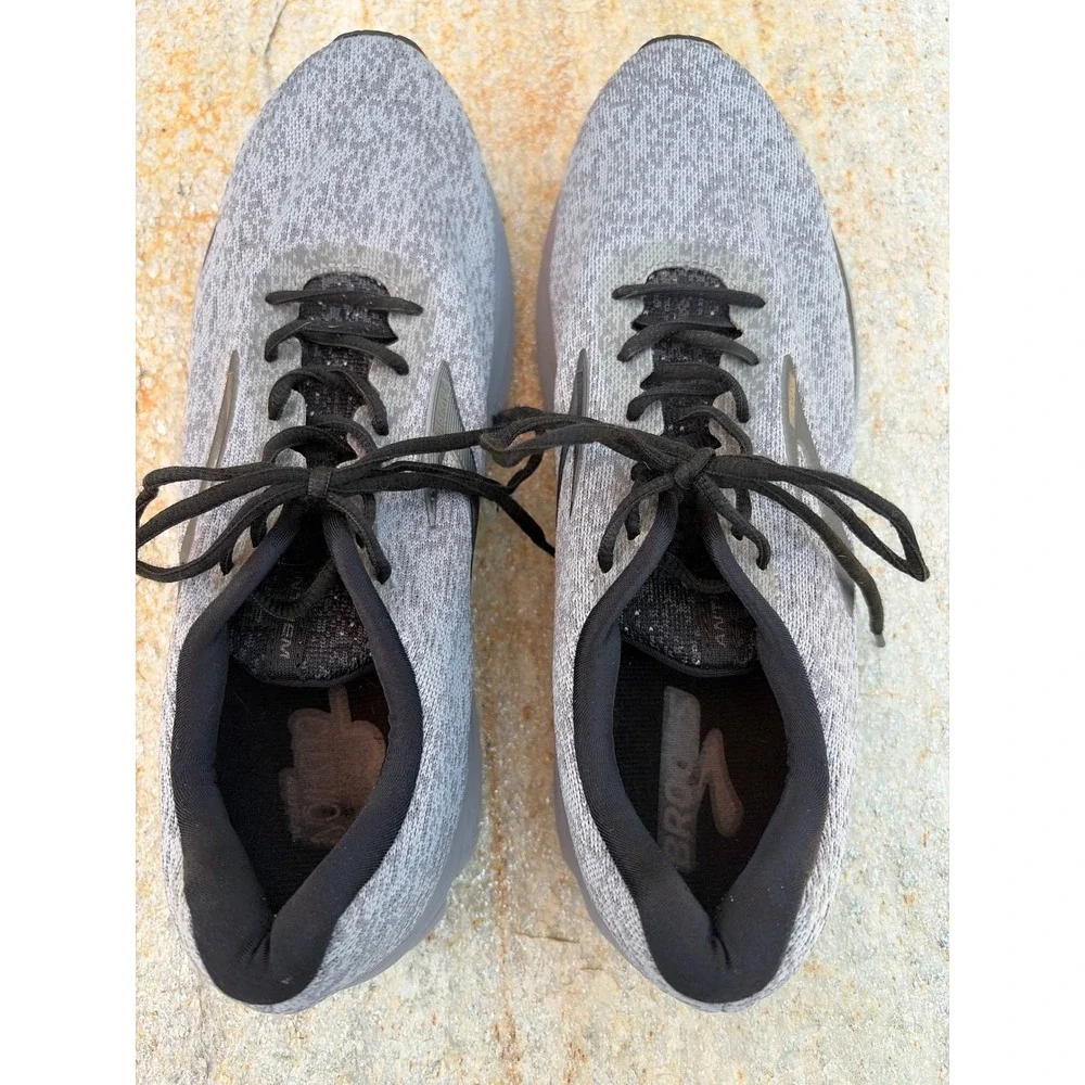 Brooks Anthem 2 Mens Running Shoes Grey Heather Knit Low Top 1103041D043 11.5